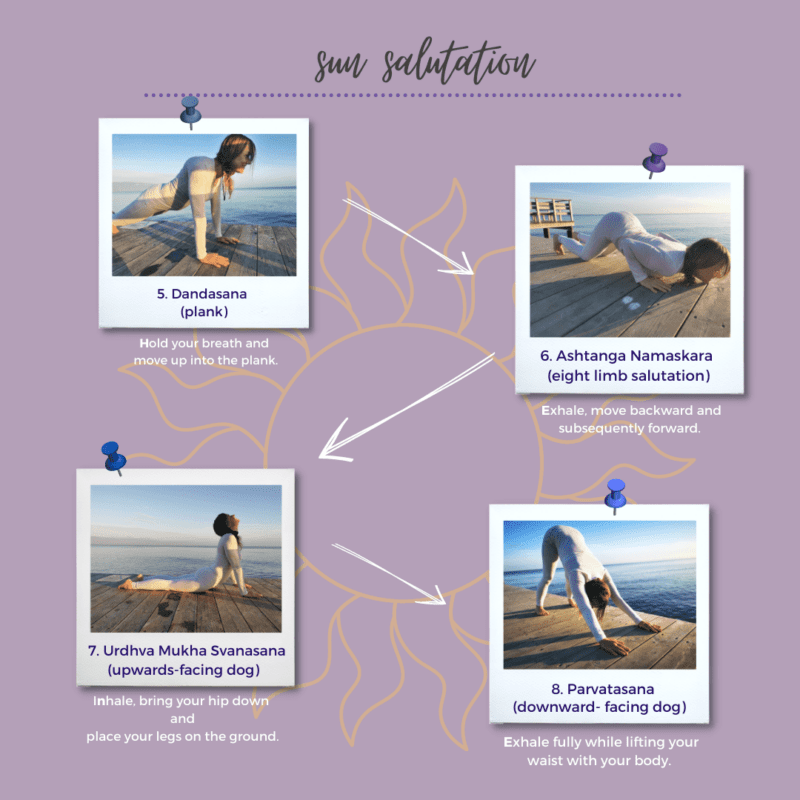 Sun Salutation Infographic B