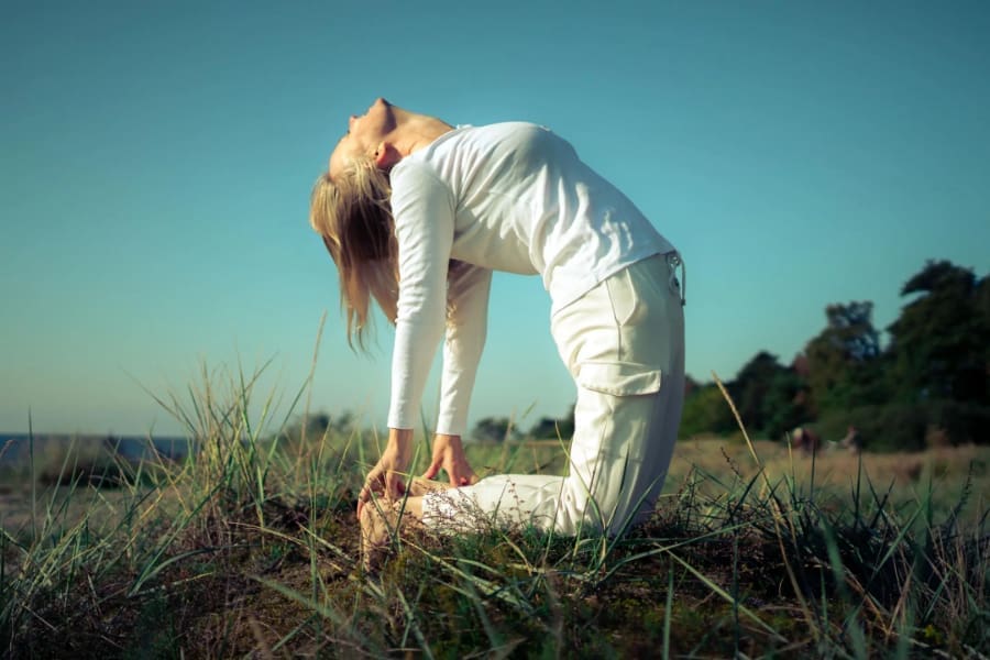 Winnie In The Sand Dunes | Living As A Tantrika