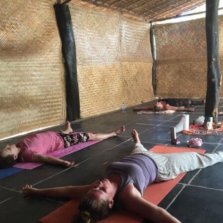 Yoga Shala In The Morning | Tantra Yoga Retreat In India