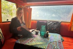 Boho Reading Table | Solo Retreat