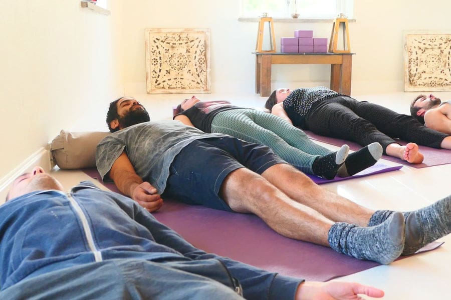 Group Shavasana | Prana Yoga Retreat