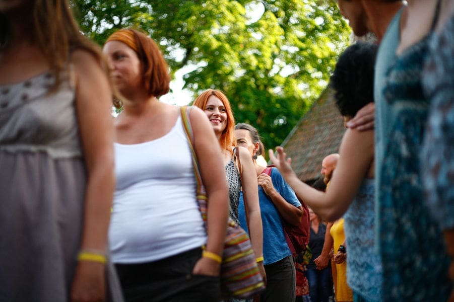 Tantra Festival Crowd